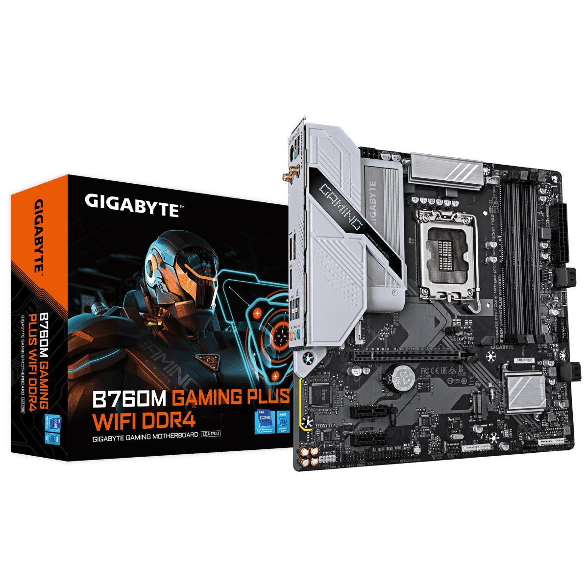 Mother Gigabyte B760M Gaming Plus WIFI DDR4 LGA1700