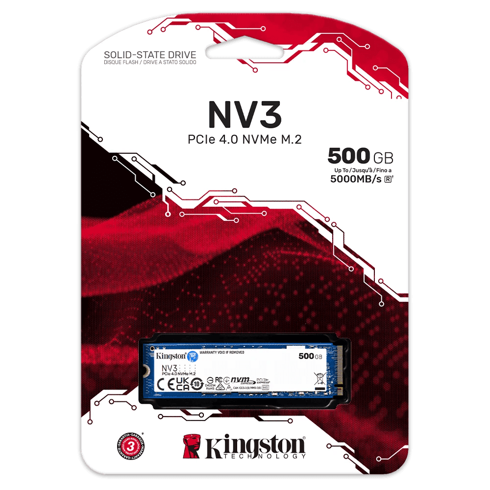 SSD M.2 Kingston NV3 500GB