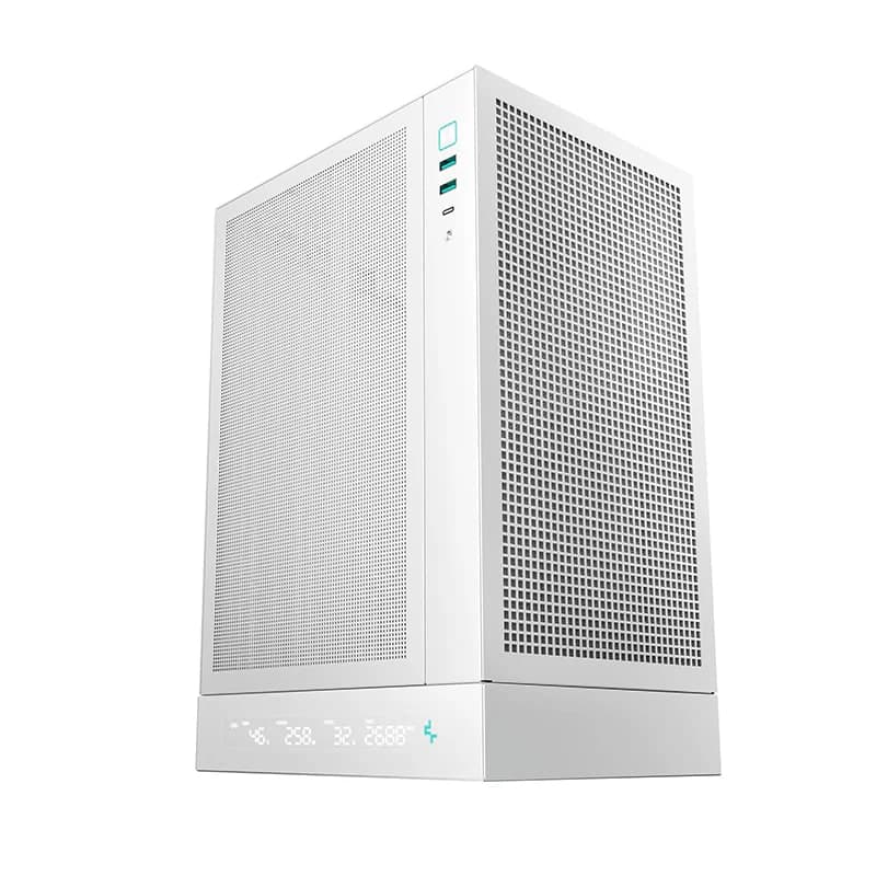 Gabinete Deepcool CH170 Digital Mini-itx White Outlet