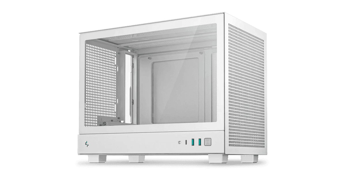 Gabinete Deepcool CH160 White Mini-itx
