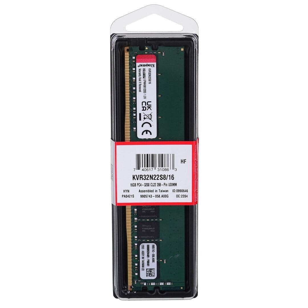 Memoria RAM DDR4 Kingston 3200MHz 16GB