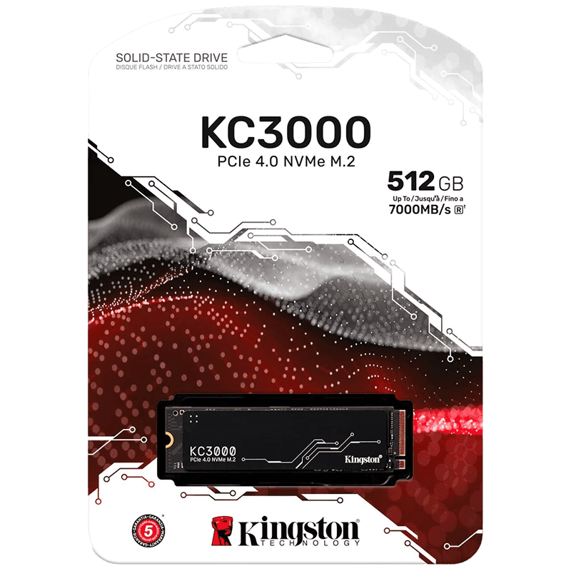 SSD M2 NVMe Kingston KC3000 512GB