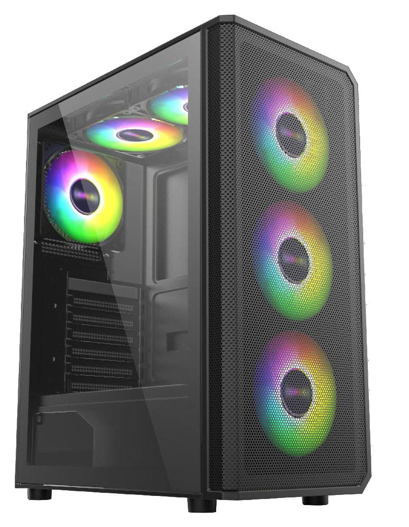 Gabinete Syx EQS10 BK sin fanes