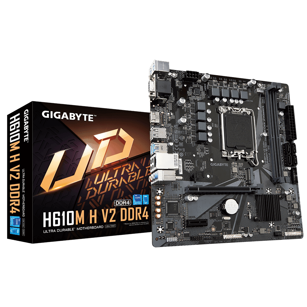 Mother Gigabyte H610M H V2 DDR4 LGA1700