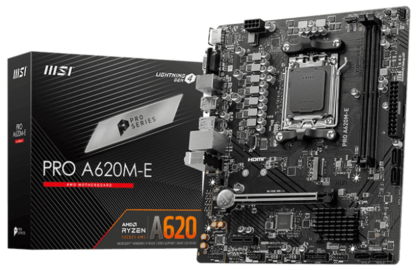 Mother Msi Pro A620M-E AM5