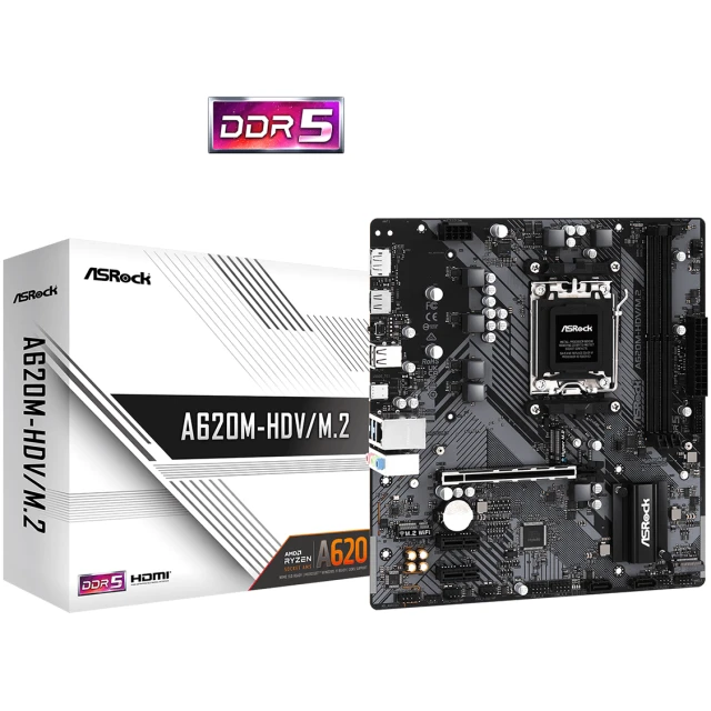 Mother ASROCK A620M-HDV M2 AM5