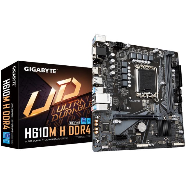 Mother Gigabyte H610M H DDR4 LGA1700