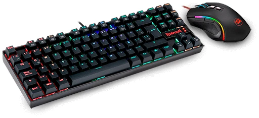 Combo Redragon Gaming Essentials Teclado y Mouse 2 en 1