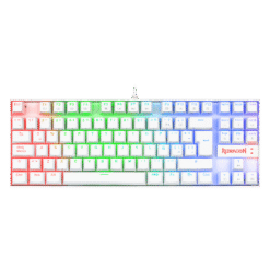 Teclado Mecanico Redragon Kumara Rainbow White