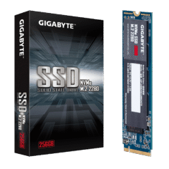 SSD M2 NVMe Gigabyte PCIe de 256GB