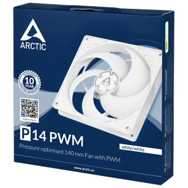 Fan coooler ARCTIC P14 PWM WHITE
