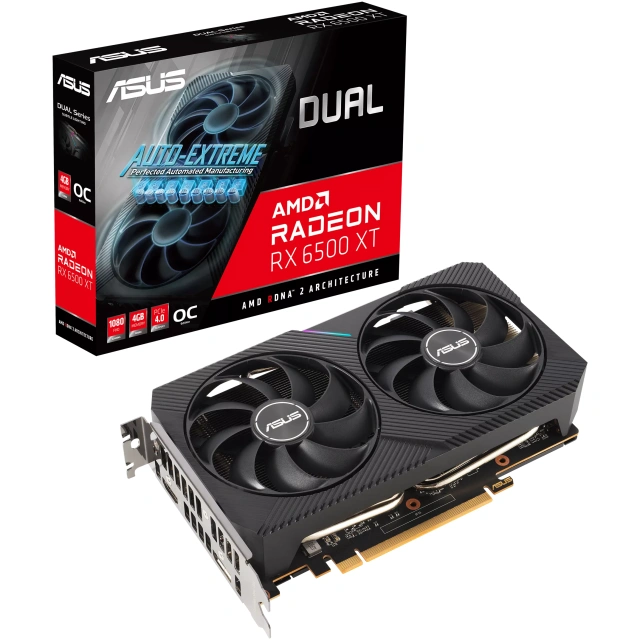 Place de video ASUS Dual RX 6500 XT