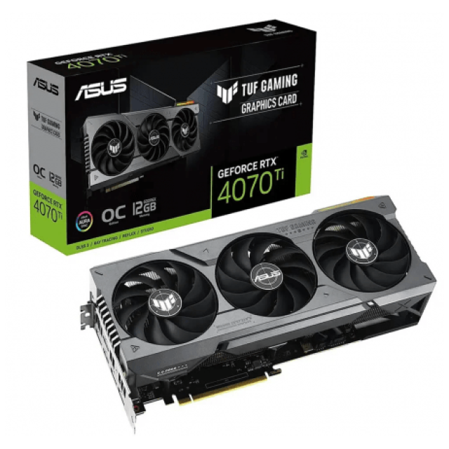 Placa de video ASUS TUF GAMING RTX 4070 TI 12GB