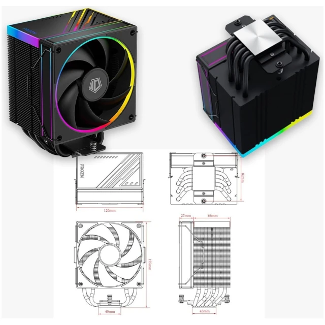 Disipador ID-COOLING FROZN A610 ARGB