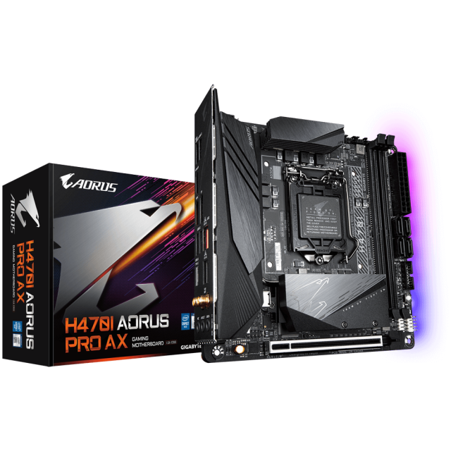 Mother GIGABYTE H470I AORUS PRO AX OUTLET