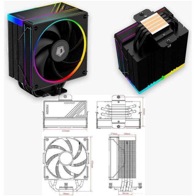 Disipador ID-COOLING FROZN A410 ARGB