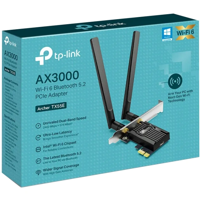 TP-LINK AX3000 Archer TX55E