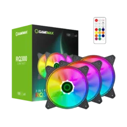 Kit Fan Cooler GameMax RQ300 ARGB