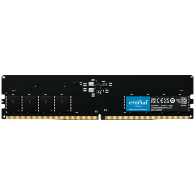 Memoria RAM DDR5 Crucial 16GB 4800MHz