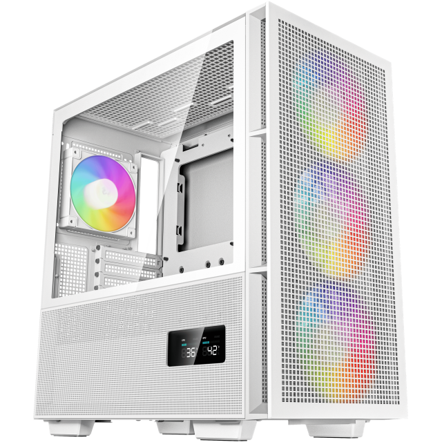 Gabinete DeepCool CH560 Digital White