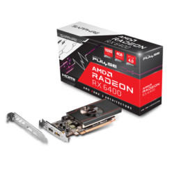 Placa de Video SAPPHIRE PULSE RX 6400 4GB D6