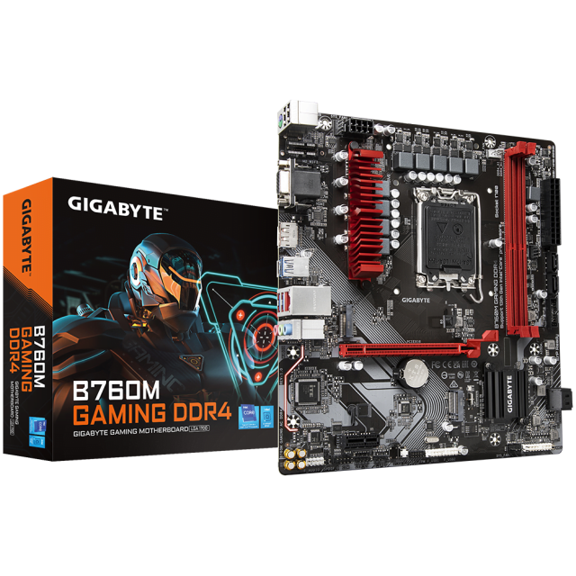 Mother Gigabyte B760M Gaming DDR4 LGA1700