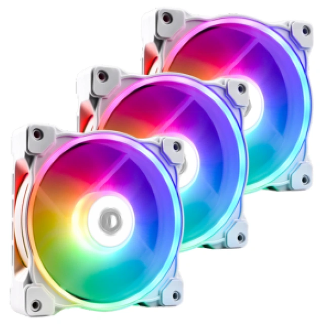 Kit Fan Cooler ID-COOLING ZF-12025-RGB Trio Snow Edition