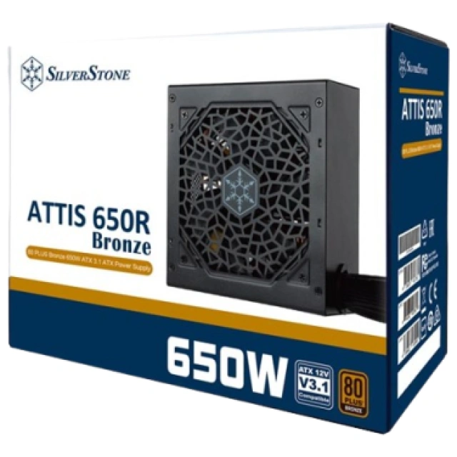 Fuente SilverStone ATTIS 650R 650W 80+ Bronze