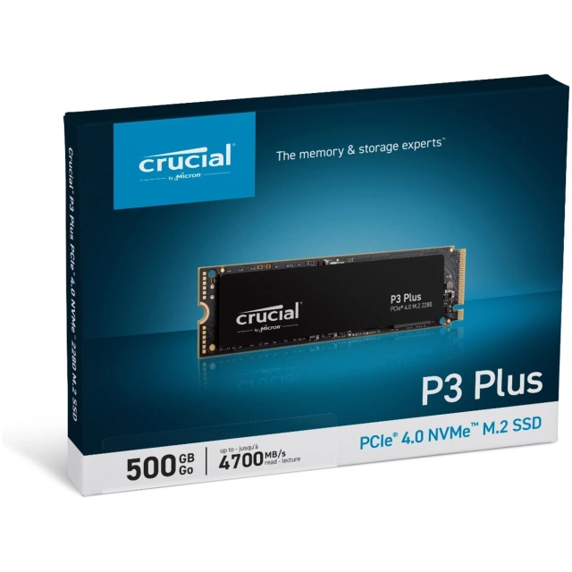 SSD M2 NVME CRUCIAL P3 Plus 500GB
