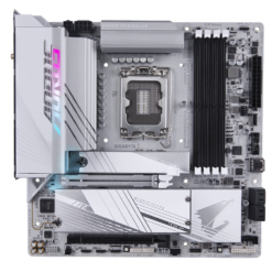 Alternative view of Mother Gigabyte B760M AORUS Elite AX LGA1700