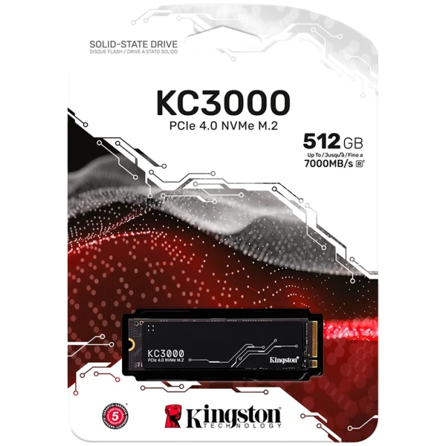 SSD M2 NVMe Kingston KC3000 512GB