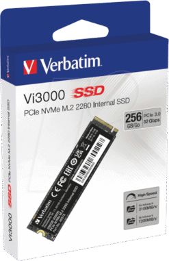 SSD M2 Nvme Verbatim VI3000 256GB
