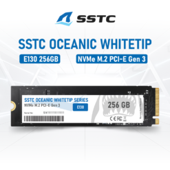 SSD M2 NVMe SSTC Oceanic Whitetip E130 de 256GB Gen 3