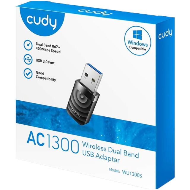 Adaptador WIFI CUDY AC1300