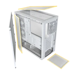 Alternative view of Gabinete Montech XR White