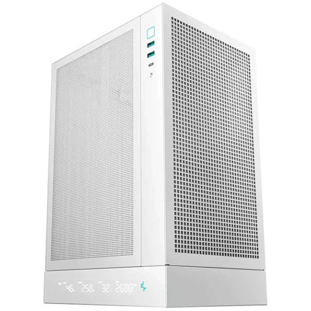 Gabinete Deepcool CH170 DIGITAL Mini-itx White