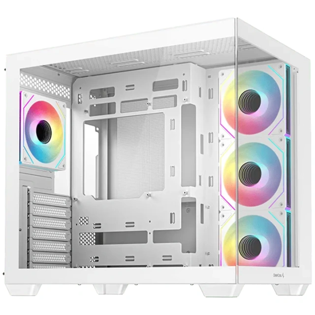 Gabinete DeepCool CG530 4F White