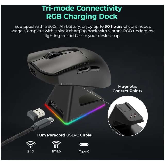 Mouse Tecware EX1 Wireless - Imagen 2