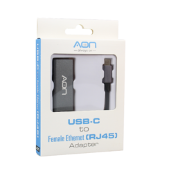 Adaptador USB C a RJ45 AON