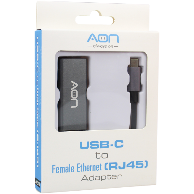 Adaptador USB C a RJ45 AON