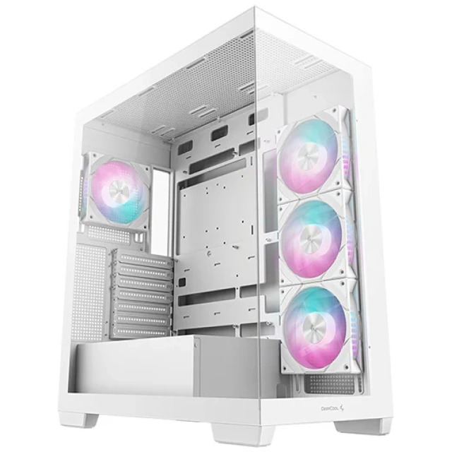 Gabinete DeepCool CG580 4F White