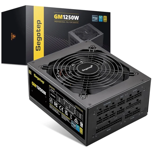Fuente Segotep GM1250W 80+ GOLD FULL MODULAR