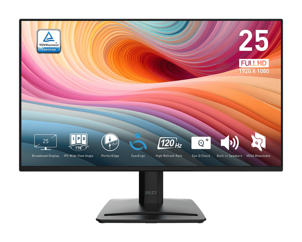 MONITOR MSI PRO MP252 E2 24,5" IPS 120HZ