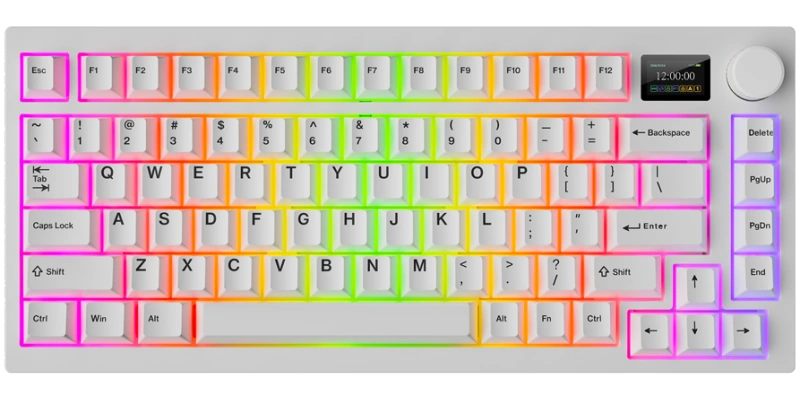 Teclado Mecanico Tecware Spectre 75 Inalambrico
