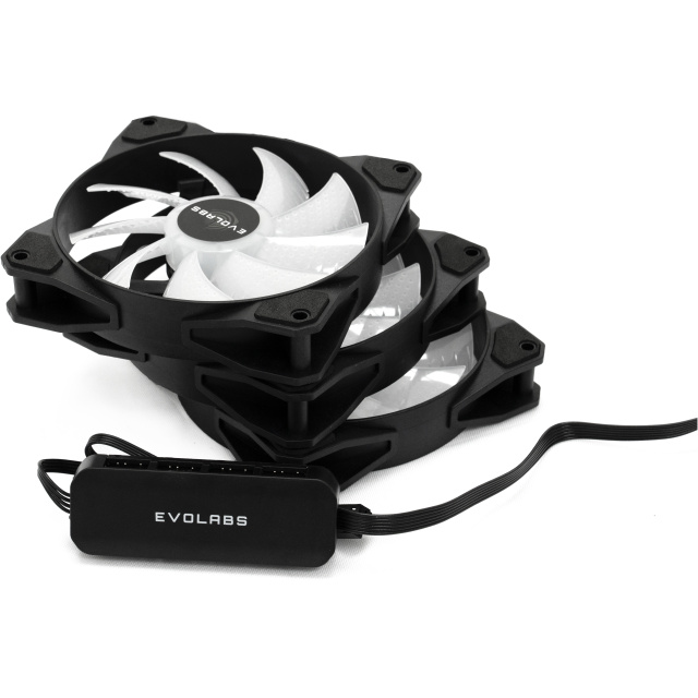 Alternative view of Kit Fan Cooler EVOLABS CRYOFAN 12 ARGB