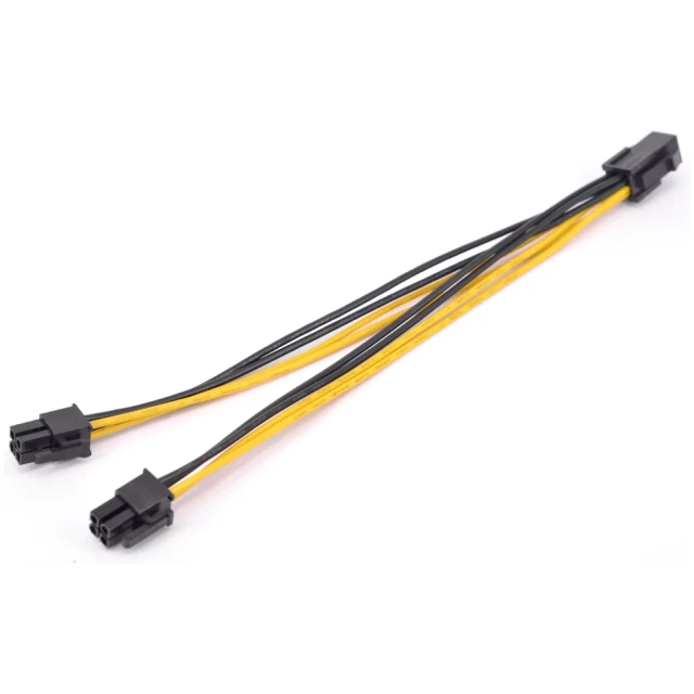 Adaptador Cable Fuente 4 pines a 4+4 pines