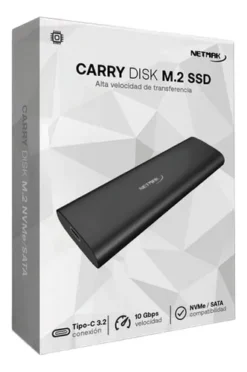 CARRY DISK Netmak M.2 SSD Nvme Type-C 3.2
